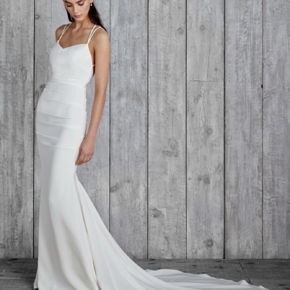 Nicole Miller Celine wedding gown - Picture 2 of 10